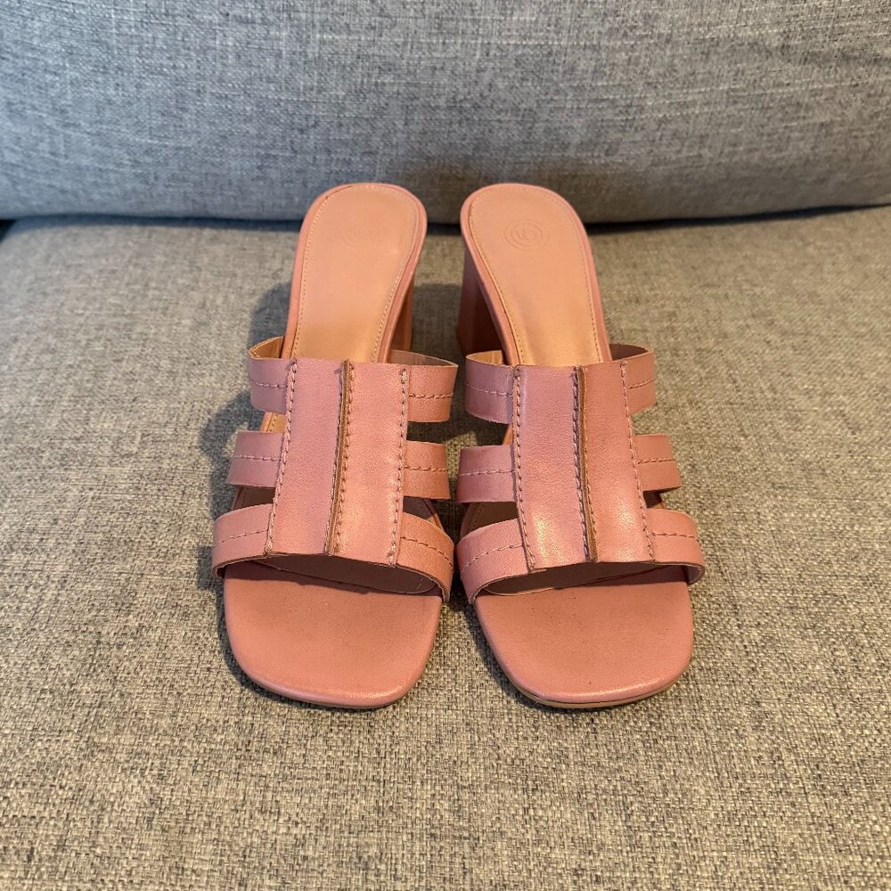 Urban Outfitters Pink Heeled Sandals